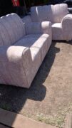 5-Seater Sofa Set (3+2) in Mixed Cream and Beige